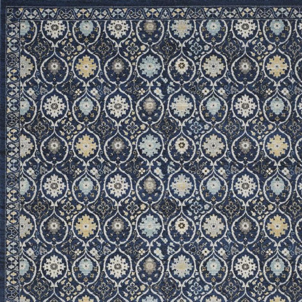 Safavieh Evoke EVK210A 4&#39; x 6&#39; Royal Blue and Ivory Area Rug, , large