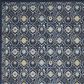 Safavieh Evoke EVK210A 4" x 6" Royal Blue and Ivory Area Rug, , large