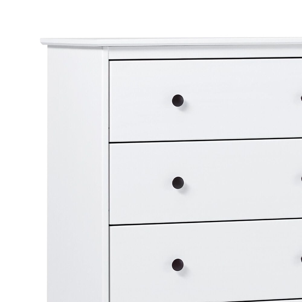Walker Edison Spencer 4-Drawer Dresser in White, , large