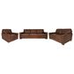 Bordeaux & Co Florence 3-Piece Stationary Living Room Set in Academy Hickory, , large