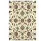 Oriental Weavers Kashan 9946W 7"10" x 10"10" Ivory Area Rug, , large