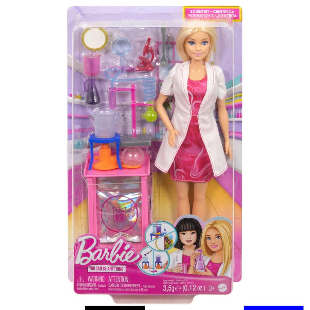 Barbie Scientist Doll with Accessories Set in Multicolor, , large