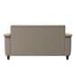 Stressless Flora Leather Loveseat in Paloma Mushroom, , large