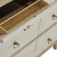 James Martin Vanities Celeste 48" Single Vanity in Sun-washed Oak with Embossed Shagreen and with 3 cm Parisien Bleu Quartz Top, , large
