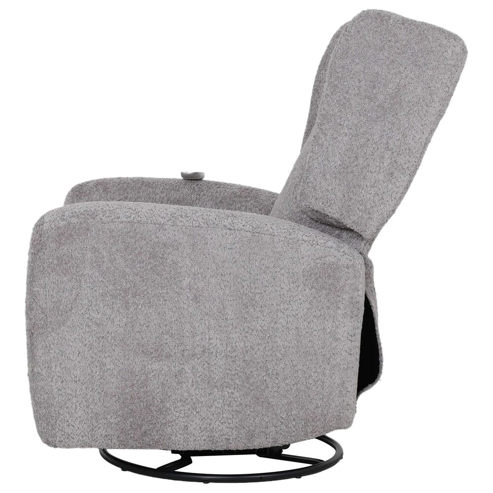 Eastern Shore Chloe Rocking Power Glider Recliner in Ash, , large