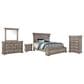 Chapel Hill Madison Ridge 5-Piece Queen Storage Bedroom Set in Bluff Gray, , large