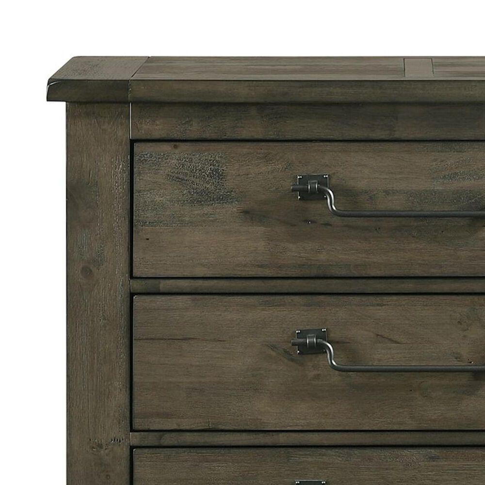 Mayberry Hill Maverick 5-Drawer Chest in Grey, , large