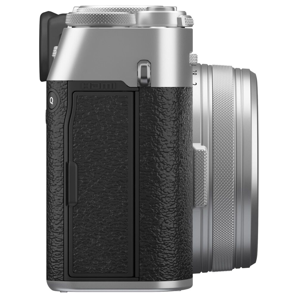 Fujifilm X100VI Point and Shoot Digital Camera in Silver, , large