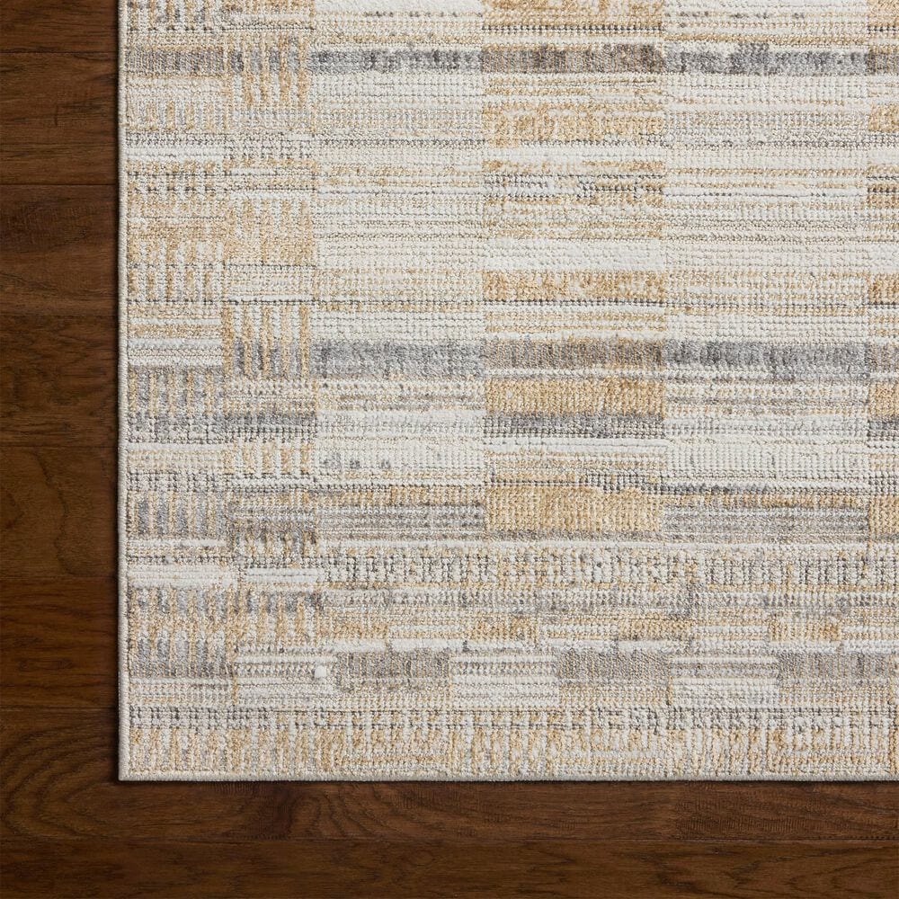 Loloi Roxie Granite and Gold 2'7" x 7'10" Runner, , large