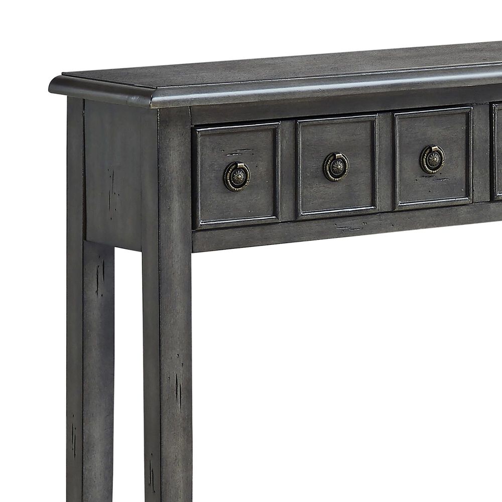 Parkerville Furniture Line Sadie Gray Console Table in Grey, , large