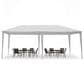 HOMLUX 10" x 20" Outdoor Canopy Gazebo for Party in White, , large