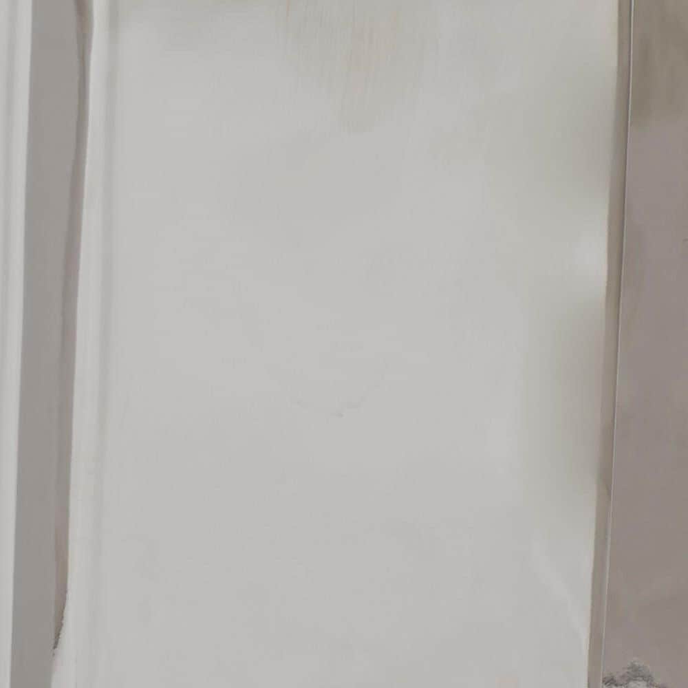 Maple and Jade End Table with Scroll Legs in Satin Silver, , large
