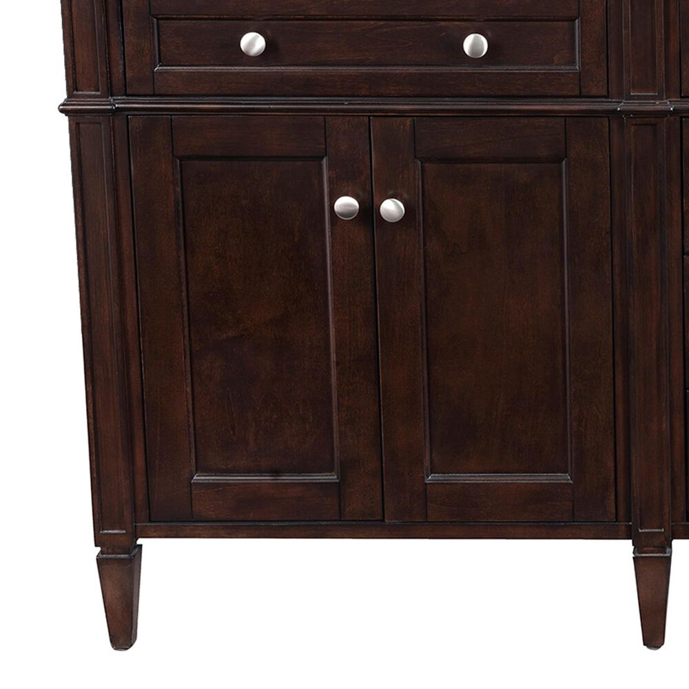 James Martin Brittany 72" Double Bathroom Vanity in Burnished