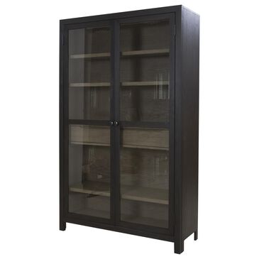 Millennium Lenston Cabinet in Black and Gray, , large