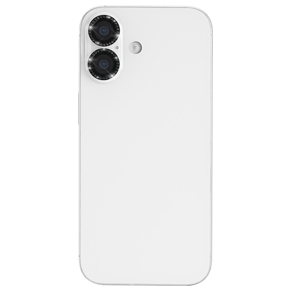 Kate Spade Aluminum Ring Camera Lens Glass Protector for Apple iPhone 17 Set in Stone Nightfall, , large