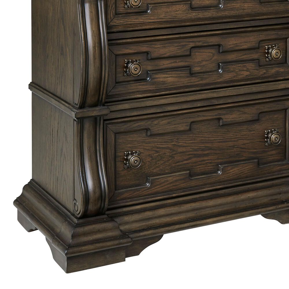 Millenium Maylee 5-Drawer Chest in Dark Brown, , large