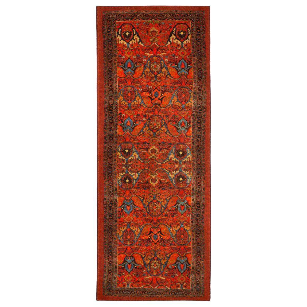 Karastan Antiquity Susa ZS006-A400 2'6" x 10' Red Runner, , large