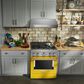 KitchenAid 4.1 Cu. Ft. Freestanding Dual Fuel Range with True Convection in Yellow Pepper, , large