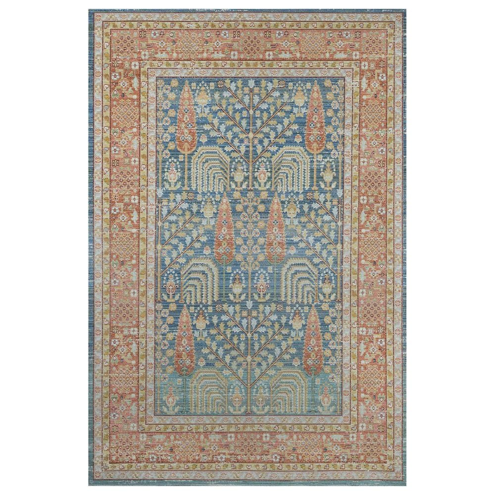 Momeni Isabella ISA-8 5"3" x 7"3" Blue Area Rug, , large