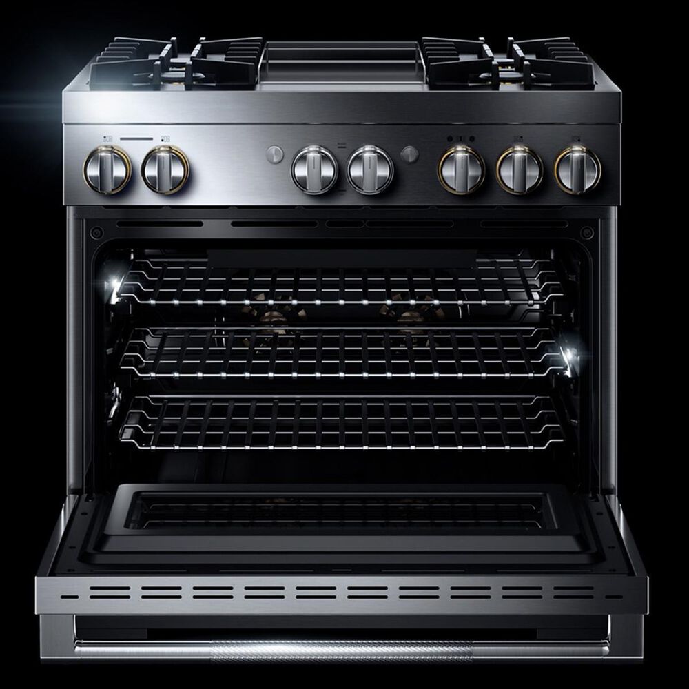 JennAir Rise 36&quot; Professional Range with Griddle in Stainless Steel, , large