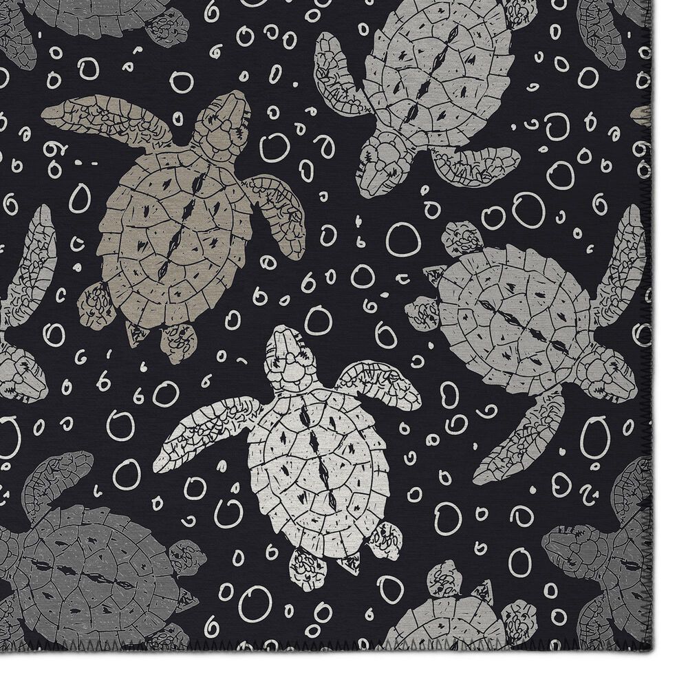 Dalyn Rug Company Seabreeze SZ13 2&#39;6&quot; x 3&#39;10&quot; Black Area Rug, , large