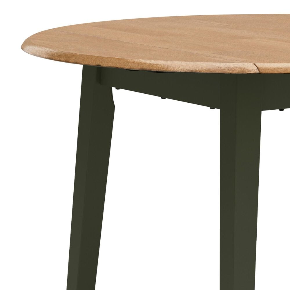 Ashley Gesthaven Dining Table in Natural and Green - Table Only, , large