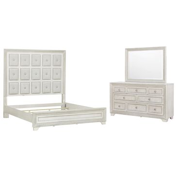 Chapel Hill Camila 3 Piece Queen Bedroom Set in Cream, , large