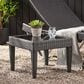 Hearth and Haven Antibes Patio Side Table in Grey, , large