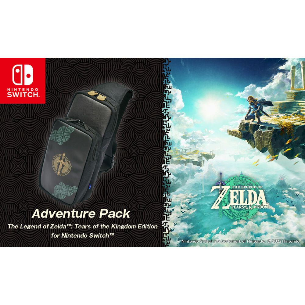 Hori Zelda - Tears of the Kingdom Adventure Pack in Black - Nintendo Switch, , large