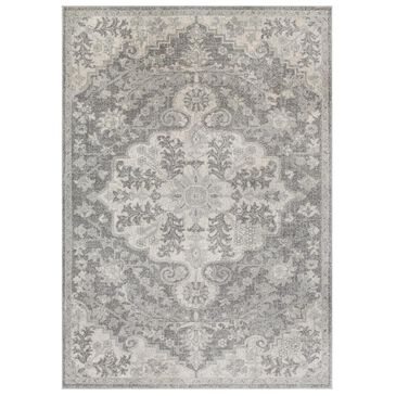 Surya Harput HAP-1070 2" x 3" Gray, Charcoal and Beige Runner, , large
