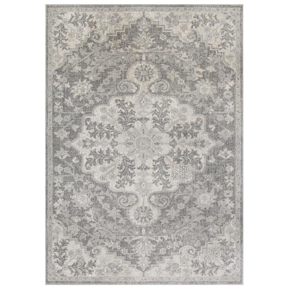 Surya Harput HAP-1070 2" x 3" Gray, Charcoal and Beige Runner, , large