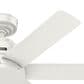 Hunter Kennicott 44" Outdoor Ceiling Fan in Fresh White, , large