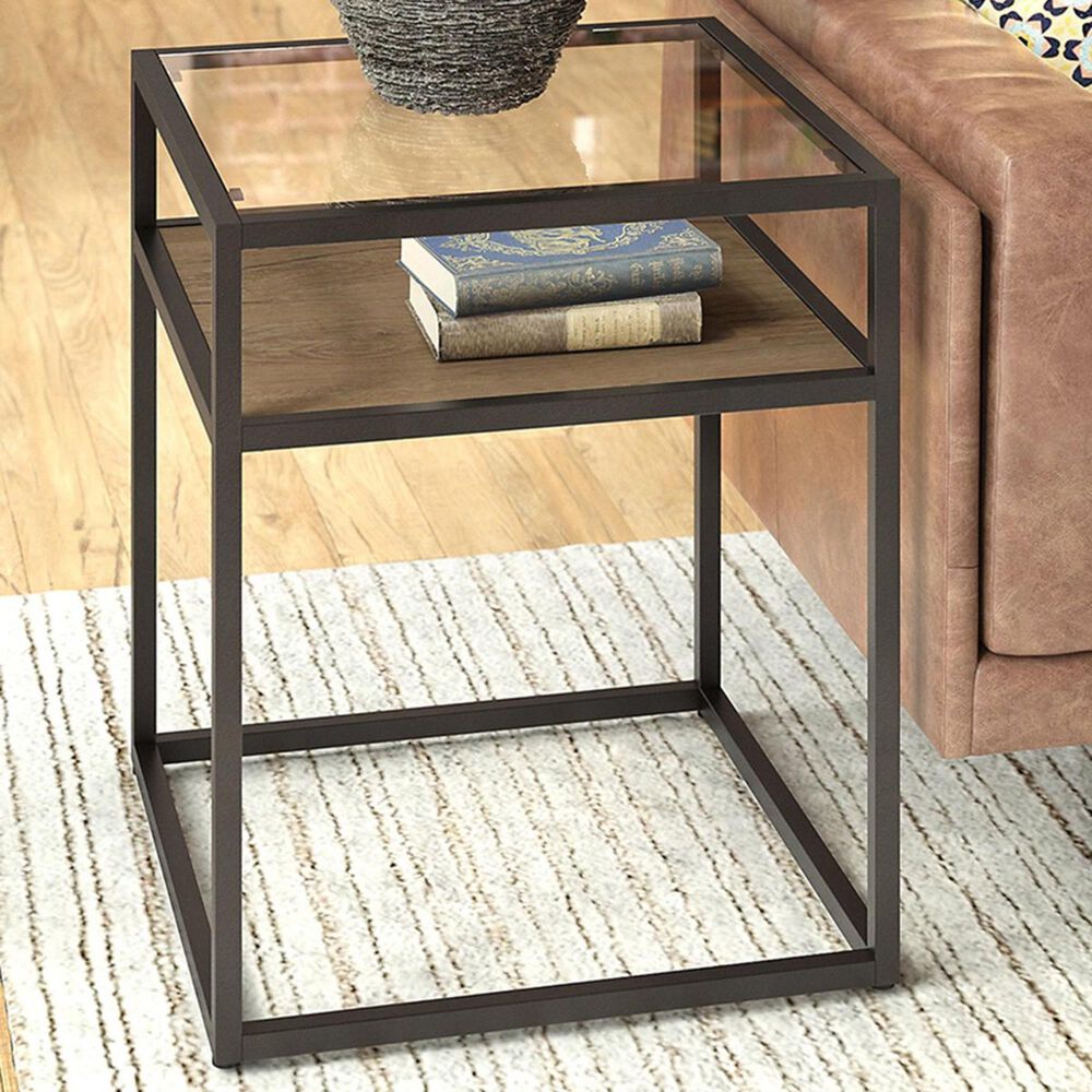 Bush Anthropology End Table in Rustic Brown, , large