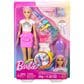 Barbie Rainbow Sparkle Hair Fashion Doll with Extra-Long Hair, , large