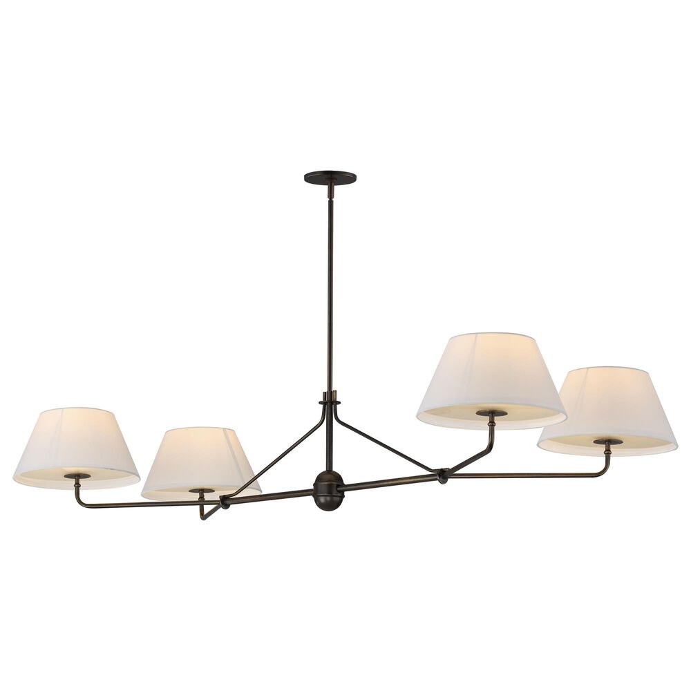 Maxim Lighting Dunbridge 4-Light Chandelier in Antique Bronze, , large