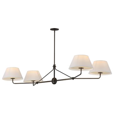 Maxim Lighting Dunbridge 4-Light Chandelier in Antique Bronze, , large