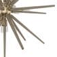 Hunter Jupiter Star 18-Light Pendant in Alturas Gold, , large