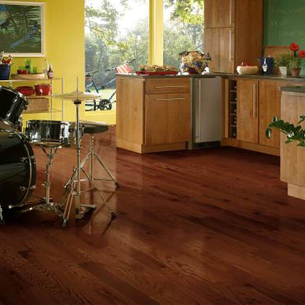 Bruce Dundee Wide Plank Cherry Oak Hardwood, , large