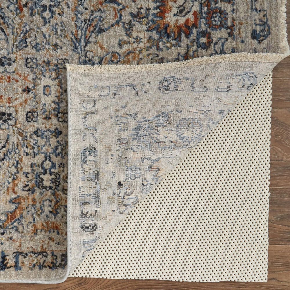 Feizy Kaia 3&#39; x 5&#39; Blue and Multicolor Area Rug, , large