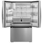 Midea 29.3 Cu. Ft. French Door Refrigerator with Dual Ice Maker in Stainless Steel, , large