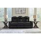 Ashley Caveman Den 2-Piece Power Reclining Living Room Set in Midnight, , large