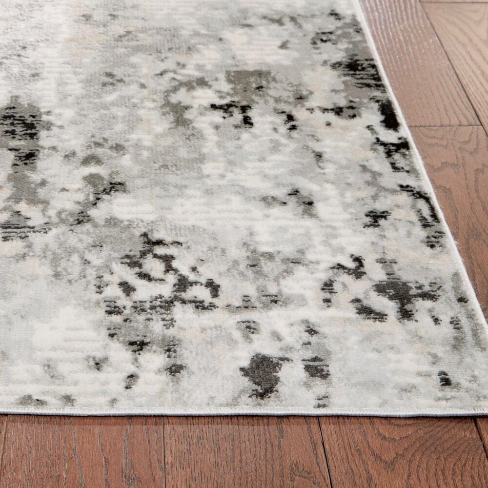 Ashley Greyland 8&#39; x 10&#39; Cream, Taupe and Gray Area Rug, , large