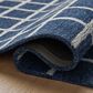 Chris Loves Julia x Loloi Polly 7"9" x 9"9" Navy and Silver Area Rug, , large