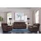 Oxford Furniture Manual Reclining Sofa in Brazil Cocoa, , large
