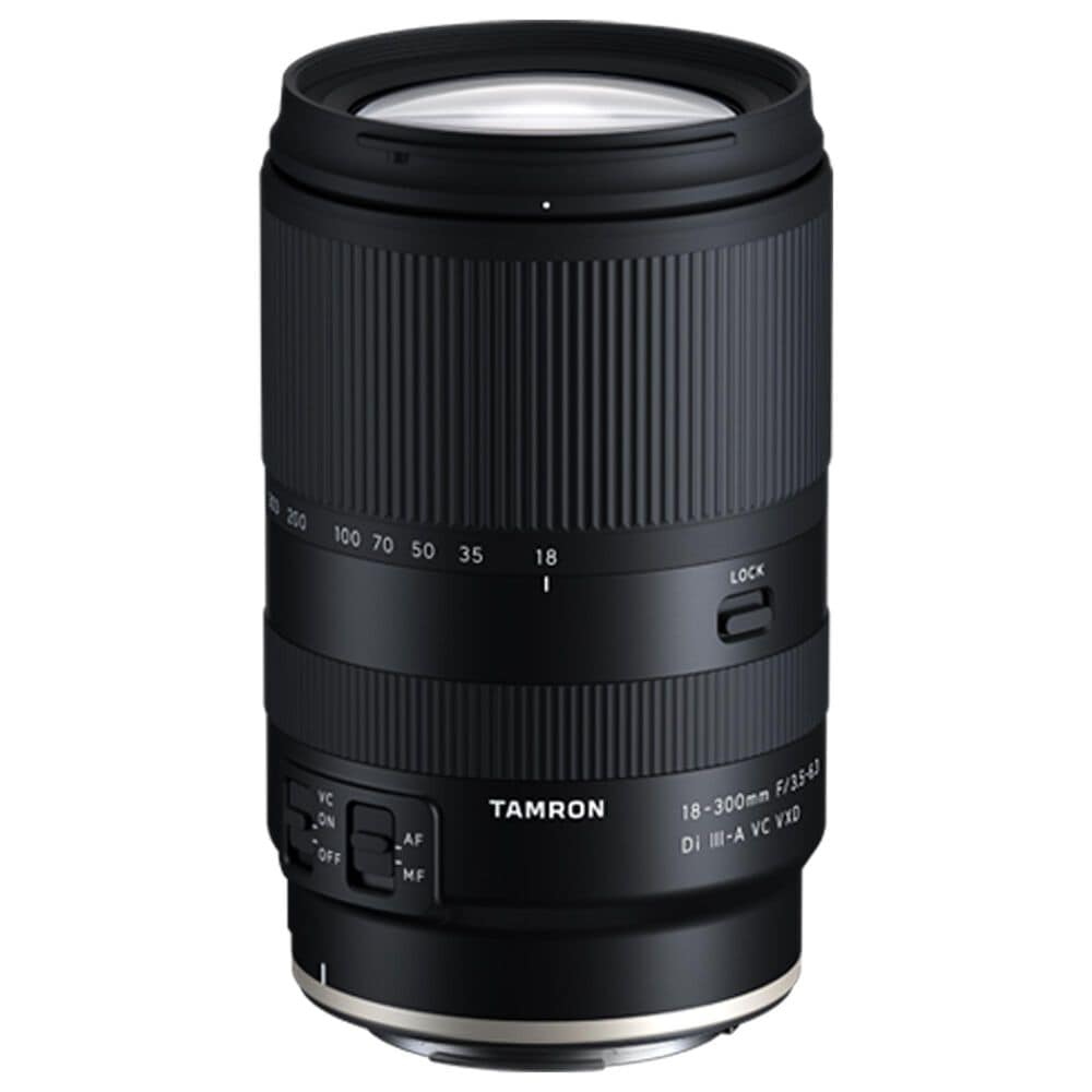 Tamron 18-300mm F/3.5-6.3 Di III-A VC VXD Lens for Canon R in Black, , large