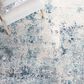 Safavieh Aston 8" x 10" Ivory and Blue Area Rug, , large