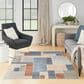 Nourison Astra Machine Washable Geometric 4" x 6" Multicolor Area Rug, , large