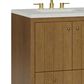 James Martin Hudson 30" Single Bathroom Vanity in Honey Oak with 3 cm Lime Delight Silestone Top and Rectangular Sink, , large