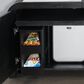 Modern Market Becket Wood and Faux Stone Nightstand with Speakers LED Lights and Refrigerator, , large