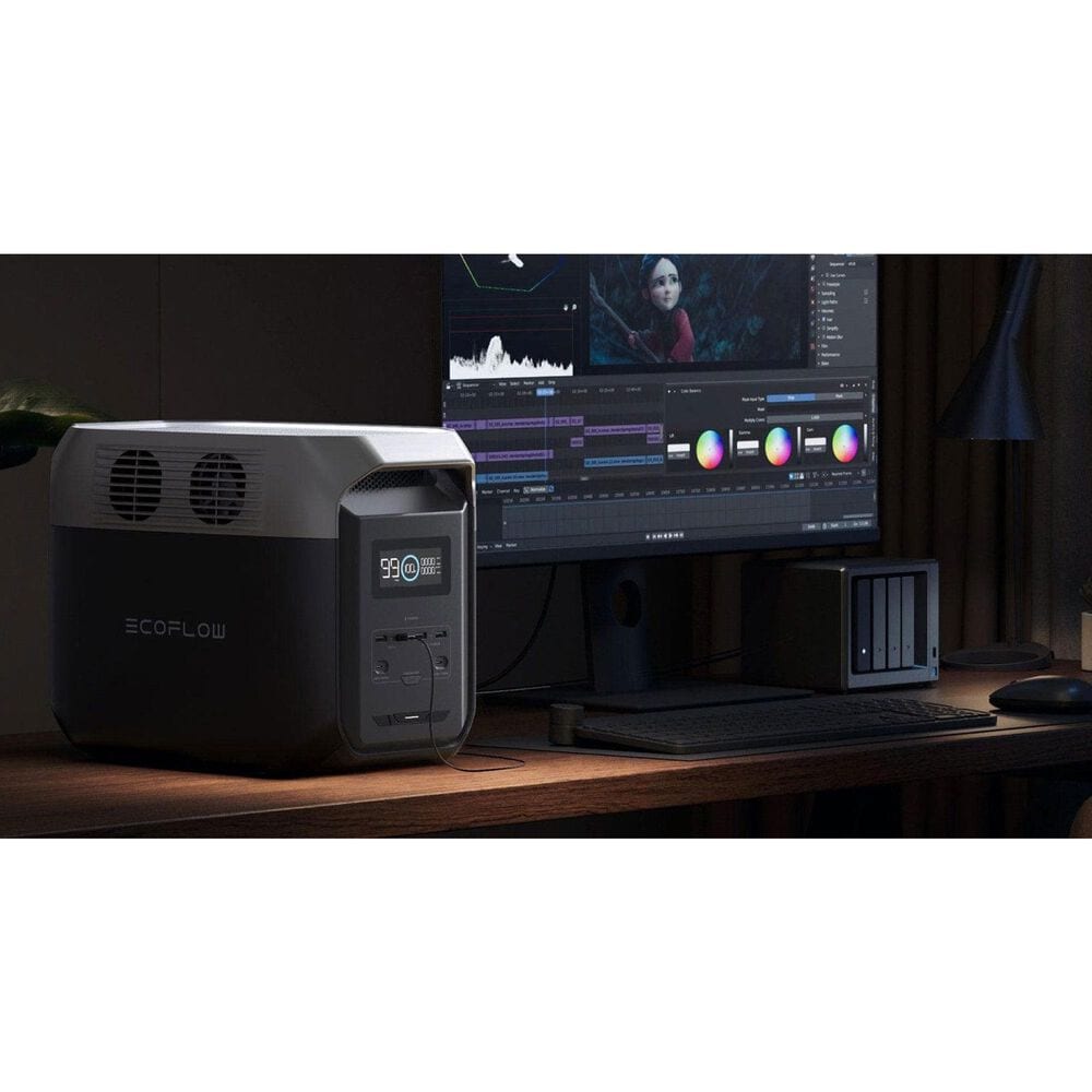 EcoFlow Delta 3 1500 Portable Power Station in Dark Grey, , large